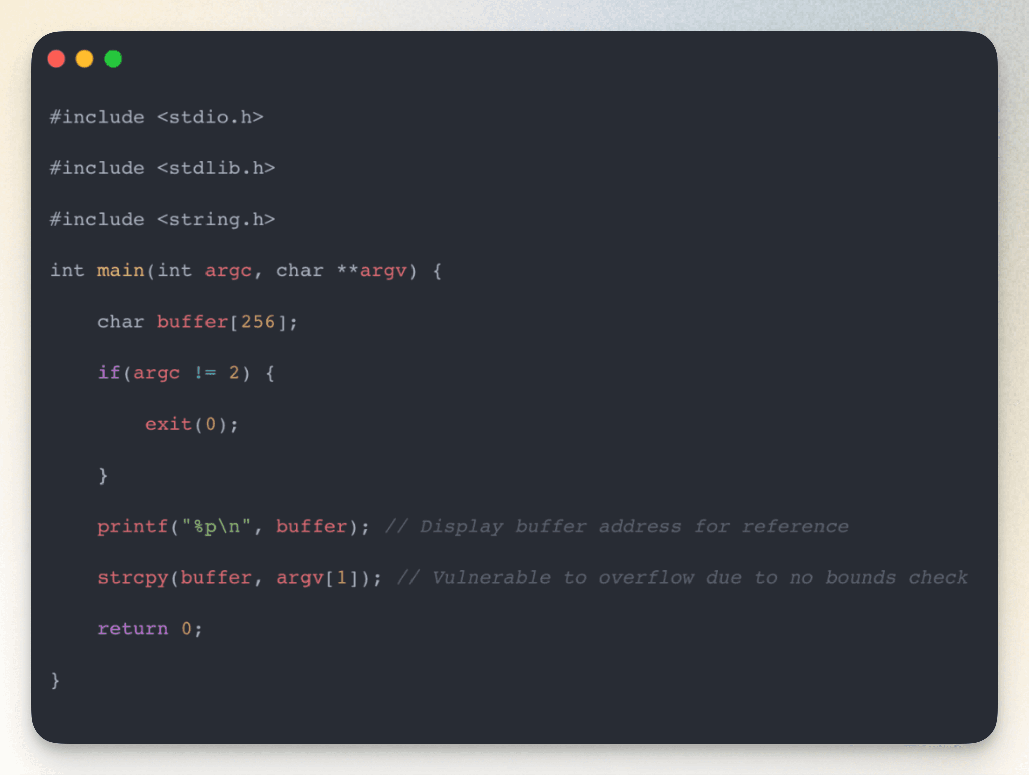 Buffer Overflows